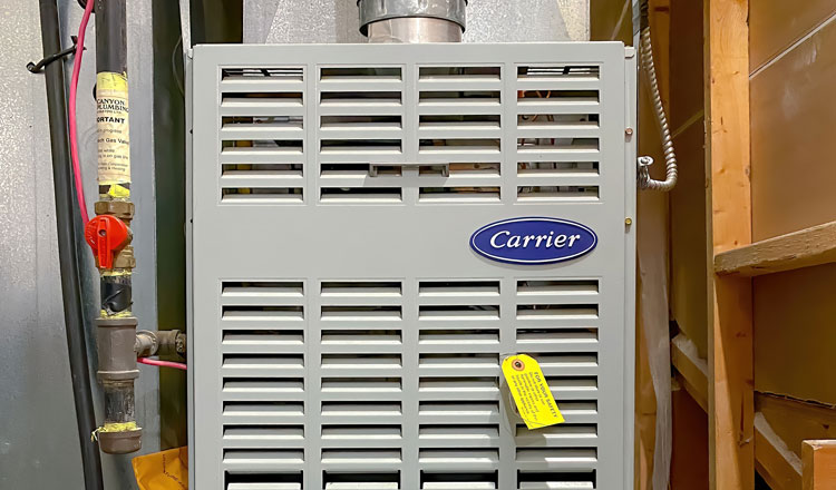 Carrier Furnace Closeup